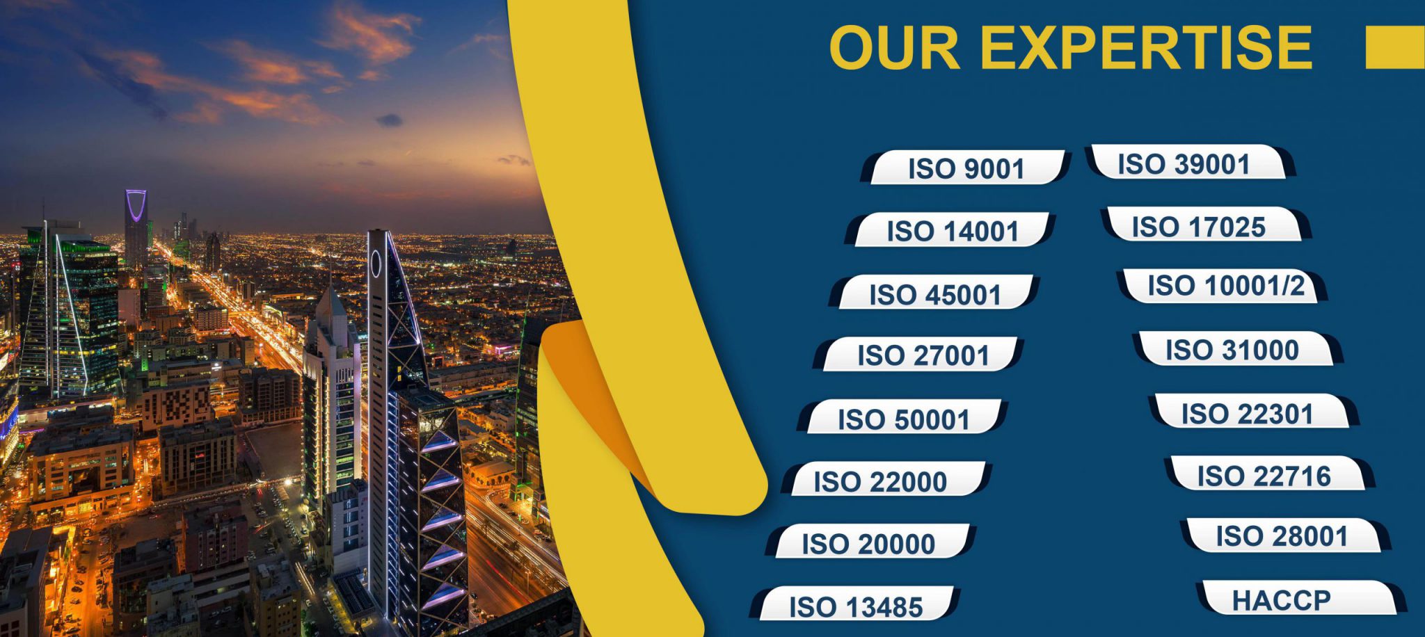 ISO Consultants in Saudi Arabia, Sample iso home page